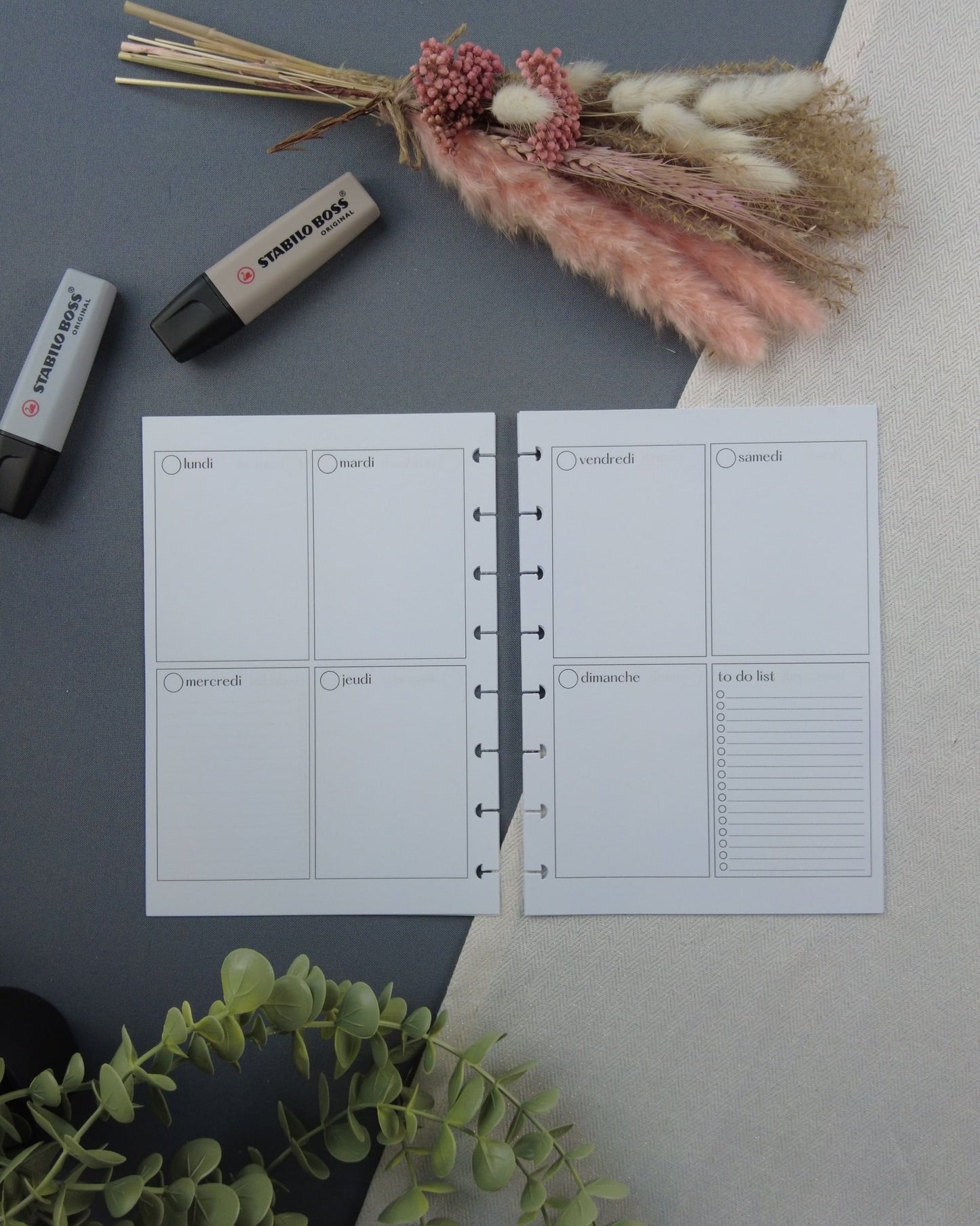 semainier2Fcarre-agendarechargeable-agendaperpertuel-agendasemainier-lapapeteriedemarie