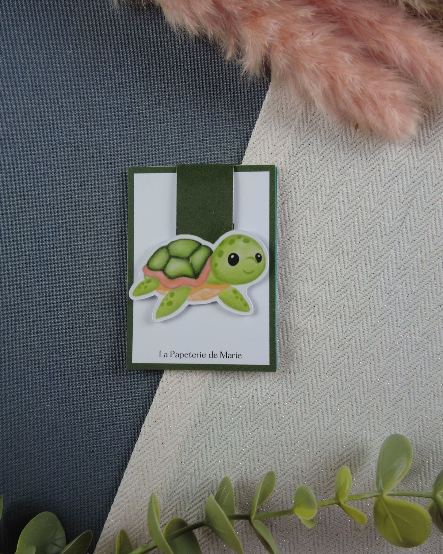 tortue-marquepage-marquepageaimante-marquepagelivre-lapapeteriedemarie
