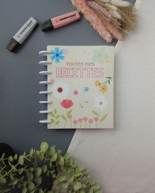 Carnet de Recette Rechargeable ❘ Printemps