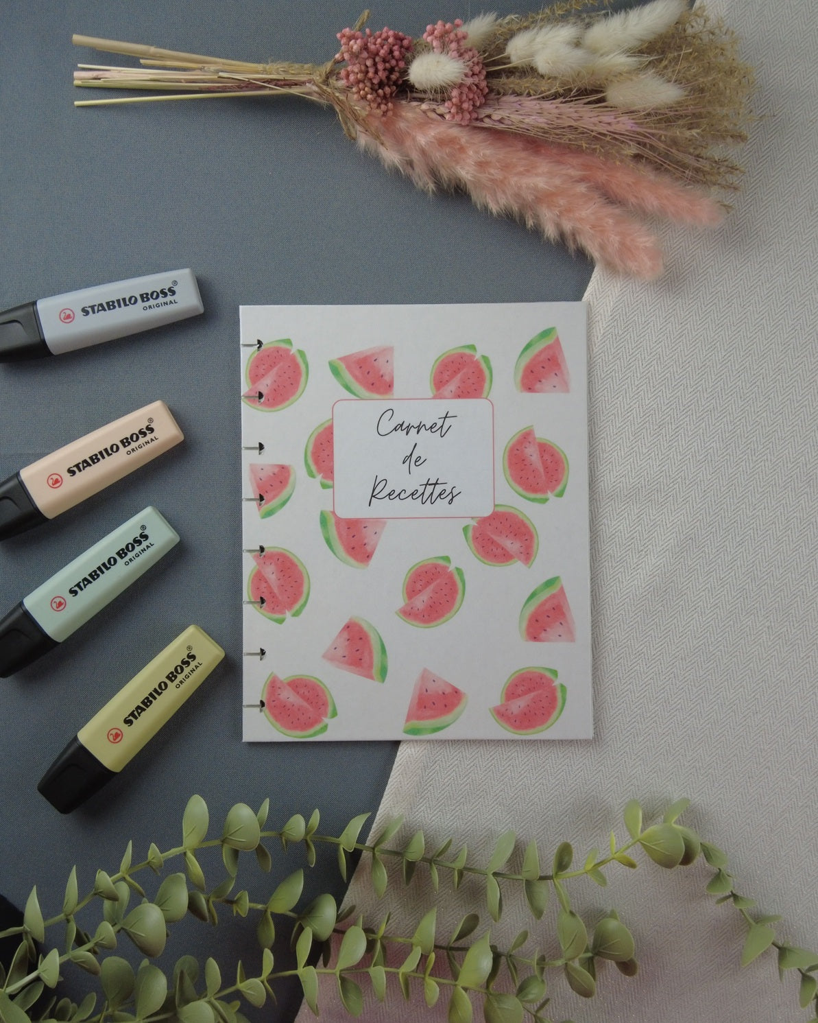 couverturerecette-pasteque-carnetrechargeable-couvertureatoma-lapapeteriedemarie.1