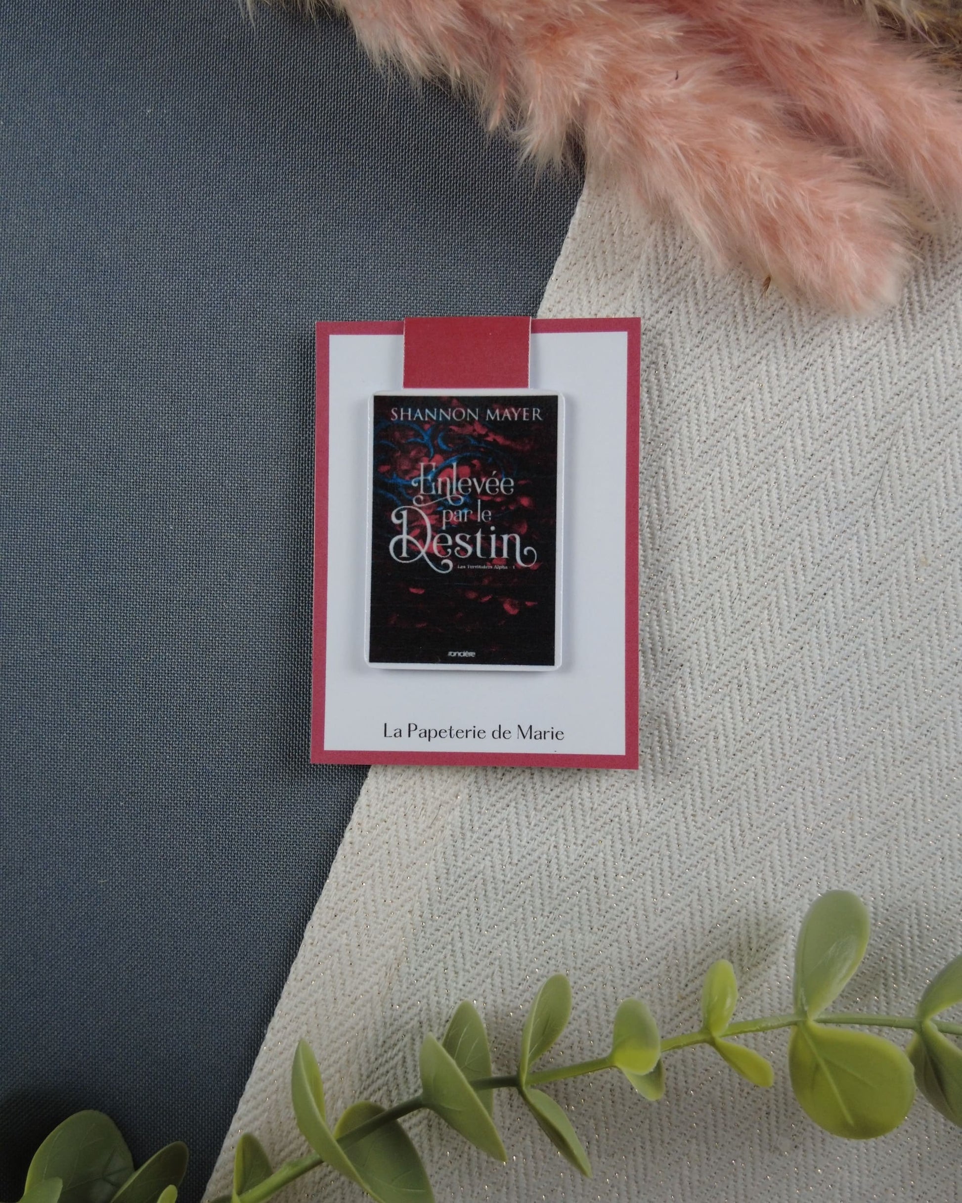 enleveeparledestin-marquepage-marquepageaimante-marquepagelivre-lapapeteriedemarie