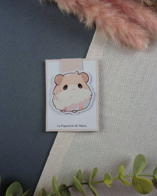 hamster-marquepage-marquepageaimante-marquepagelivre-lapapeteriedemarie