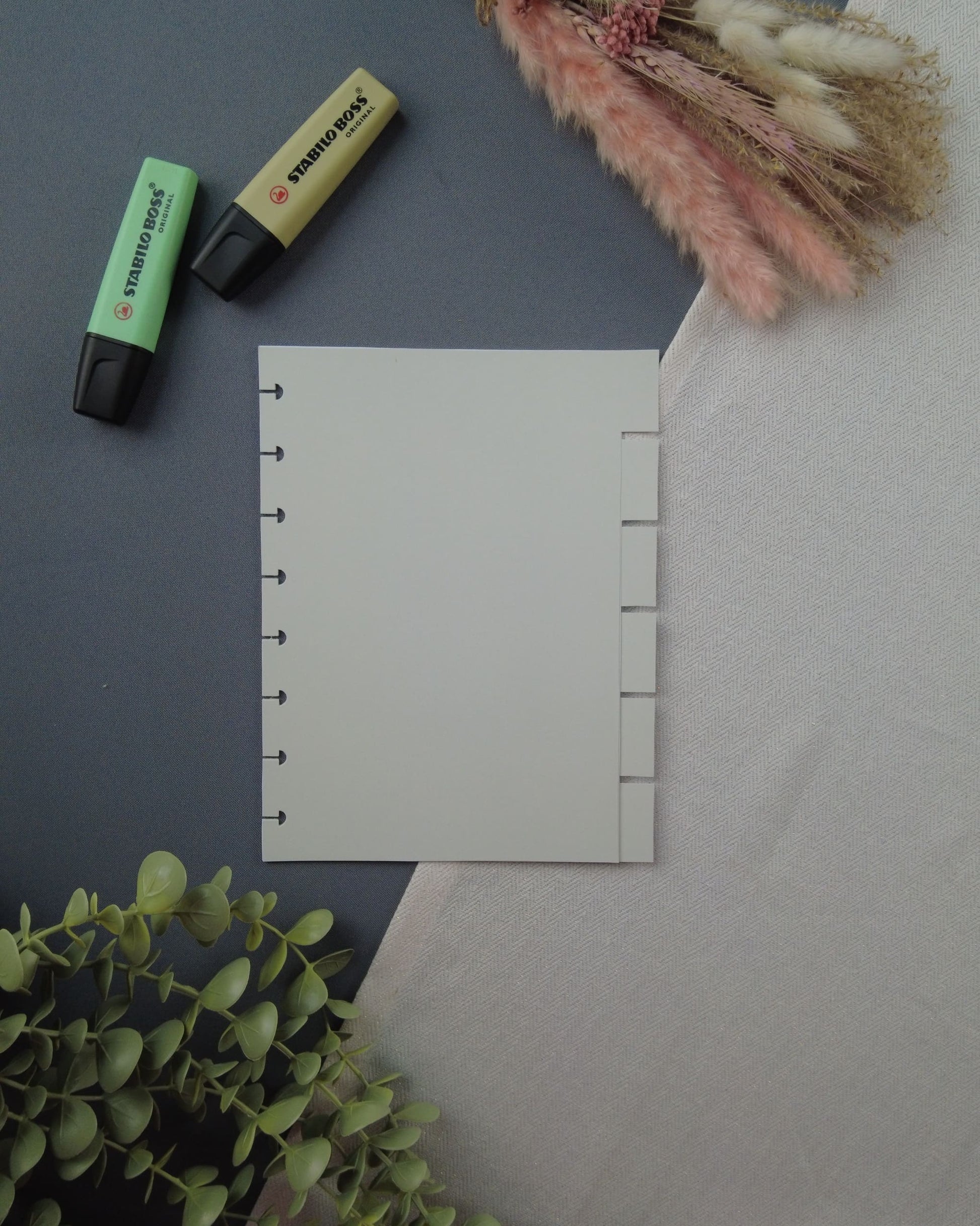 intercalairevertclair-carnetrechargeable-agendarechargeable-carnetatoma-rechargeatoma-lapapeteriedemarie