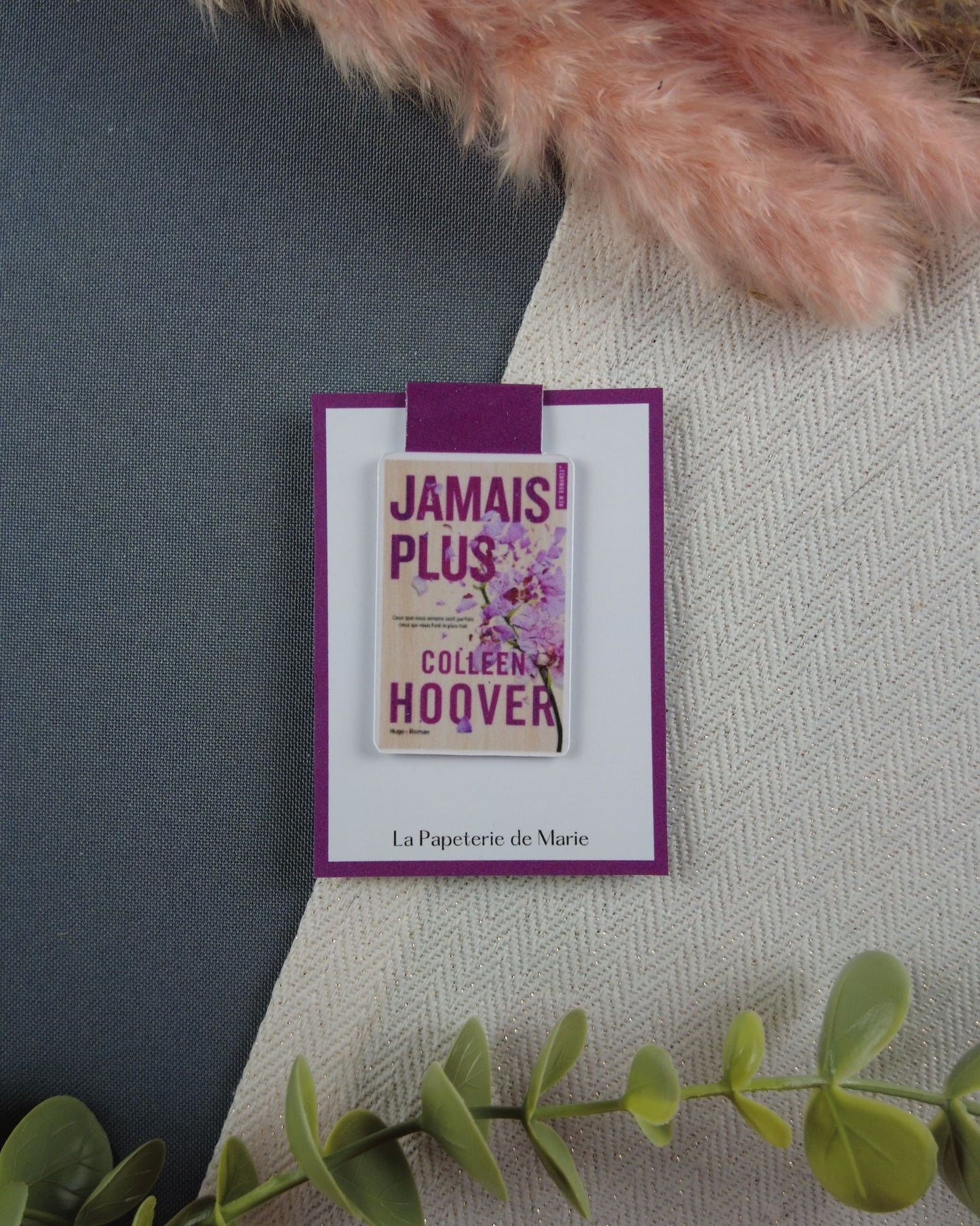 jamaisplus-marquepage-marquepageaimante-marquepagelivre-lapapeteriedemarie