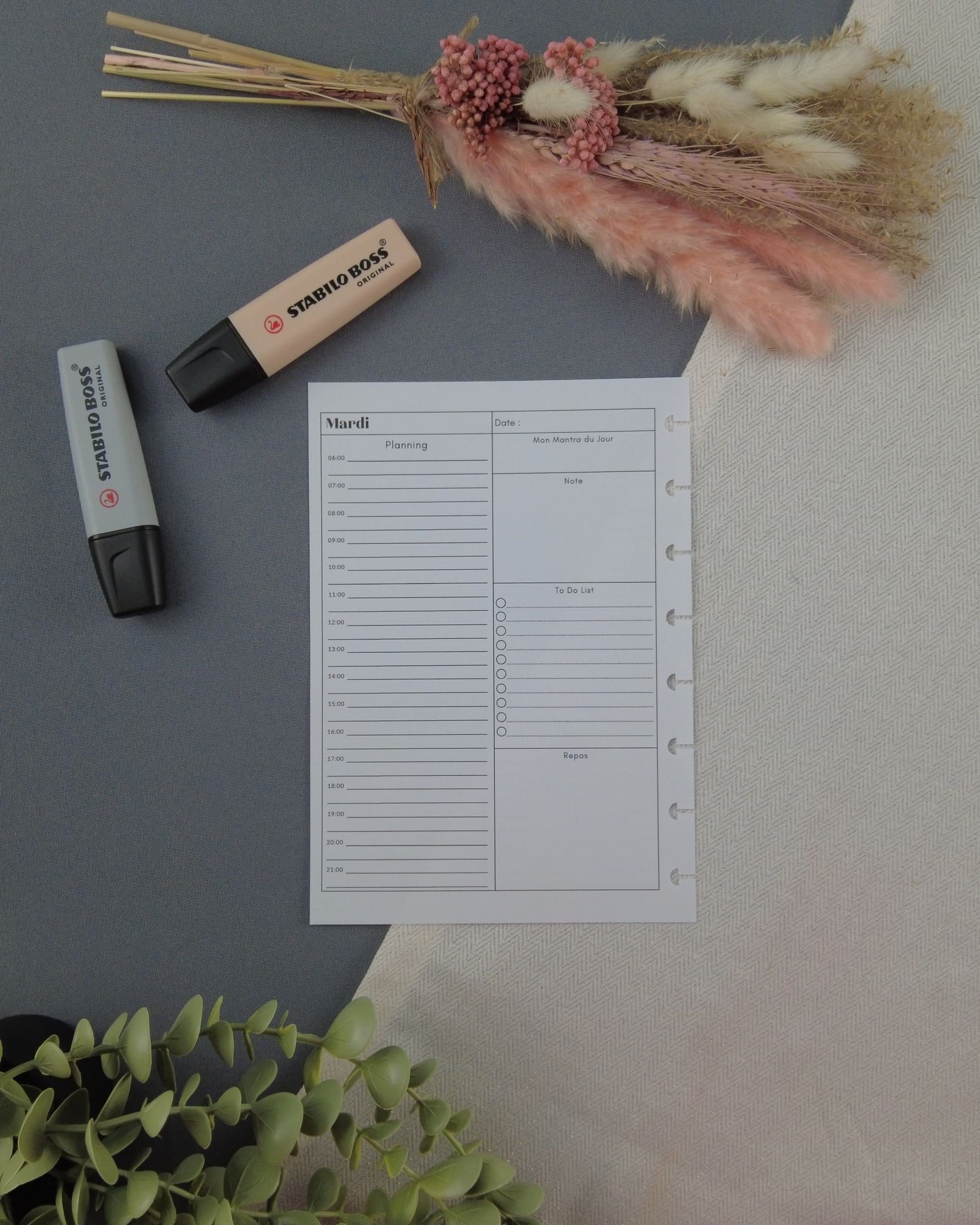 journalierencadre-agendarechargeable-agendaperpertuel-agendajournalier-lapapeteriedemarie.2