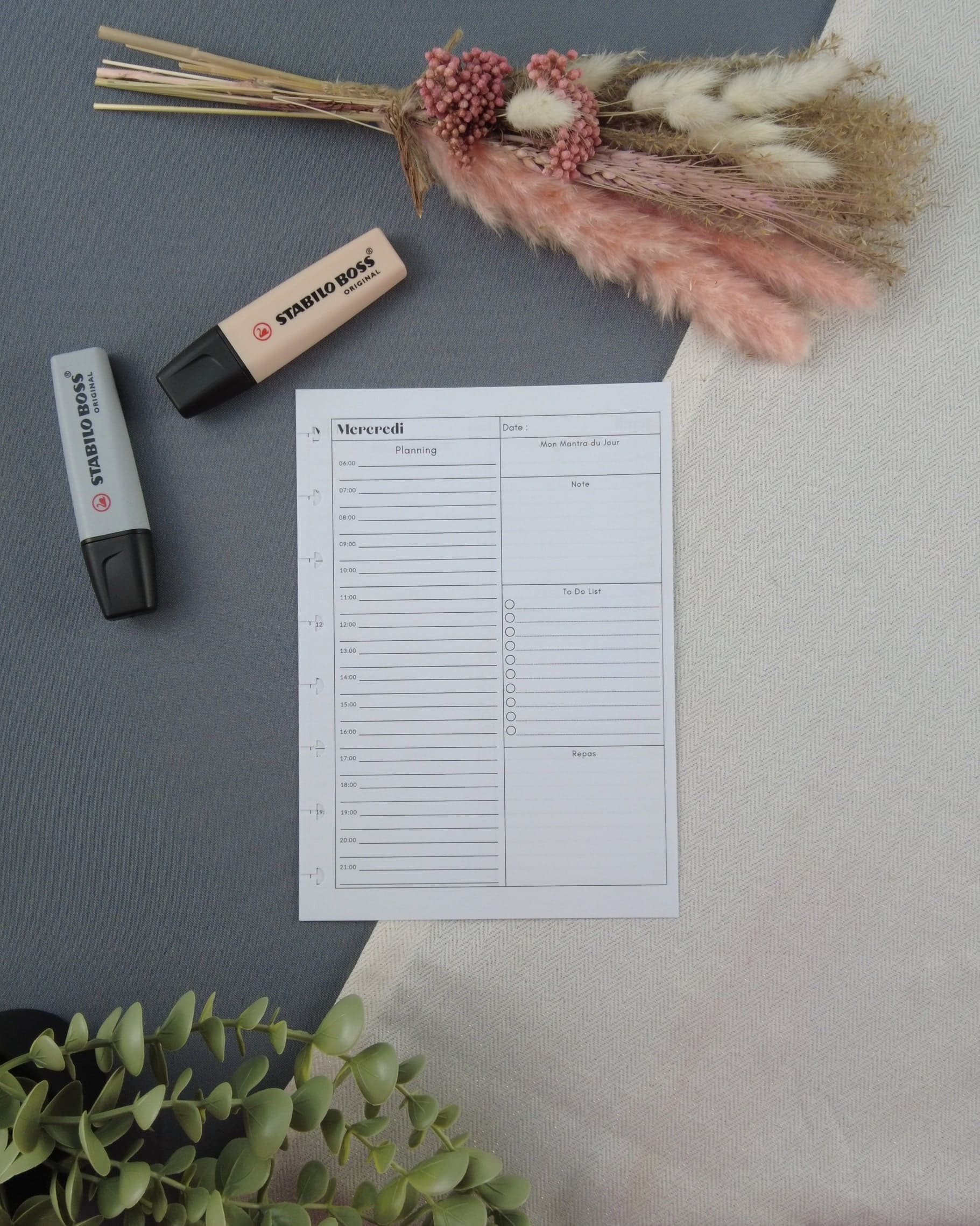 journalierencadre-agendarechargeable-agendaperpertuel-agendajournalier-lapapeteriedemarie.3