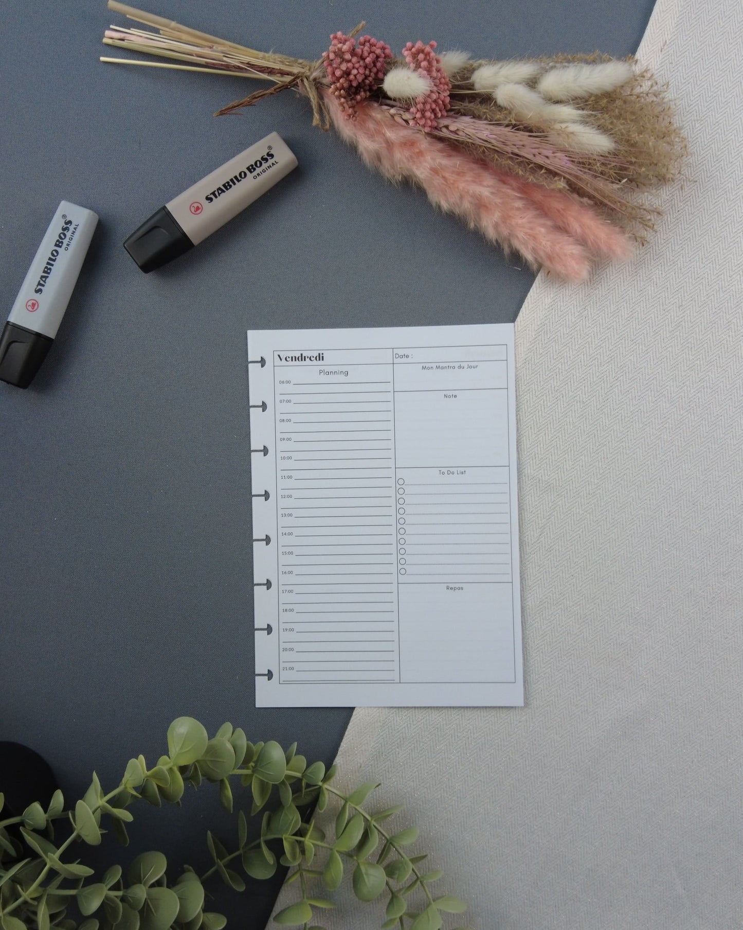 journalierencadre-agendarechargeable-agendaperpertuel-agendajournalier-lapapeteriedemarie.5