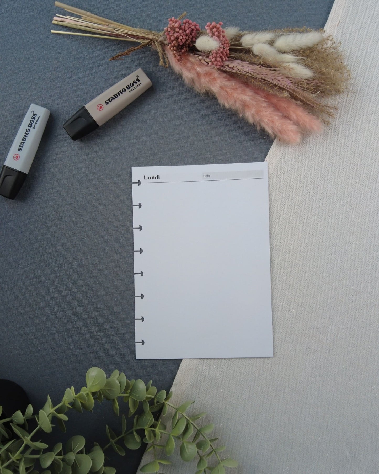 journaliernneutre-agendarechargeable-agendaperpertuel-agendajournalier-lapapeteriedemarie.1