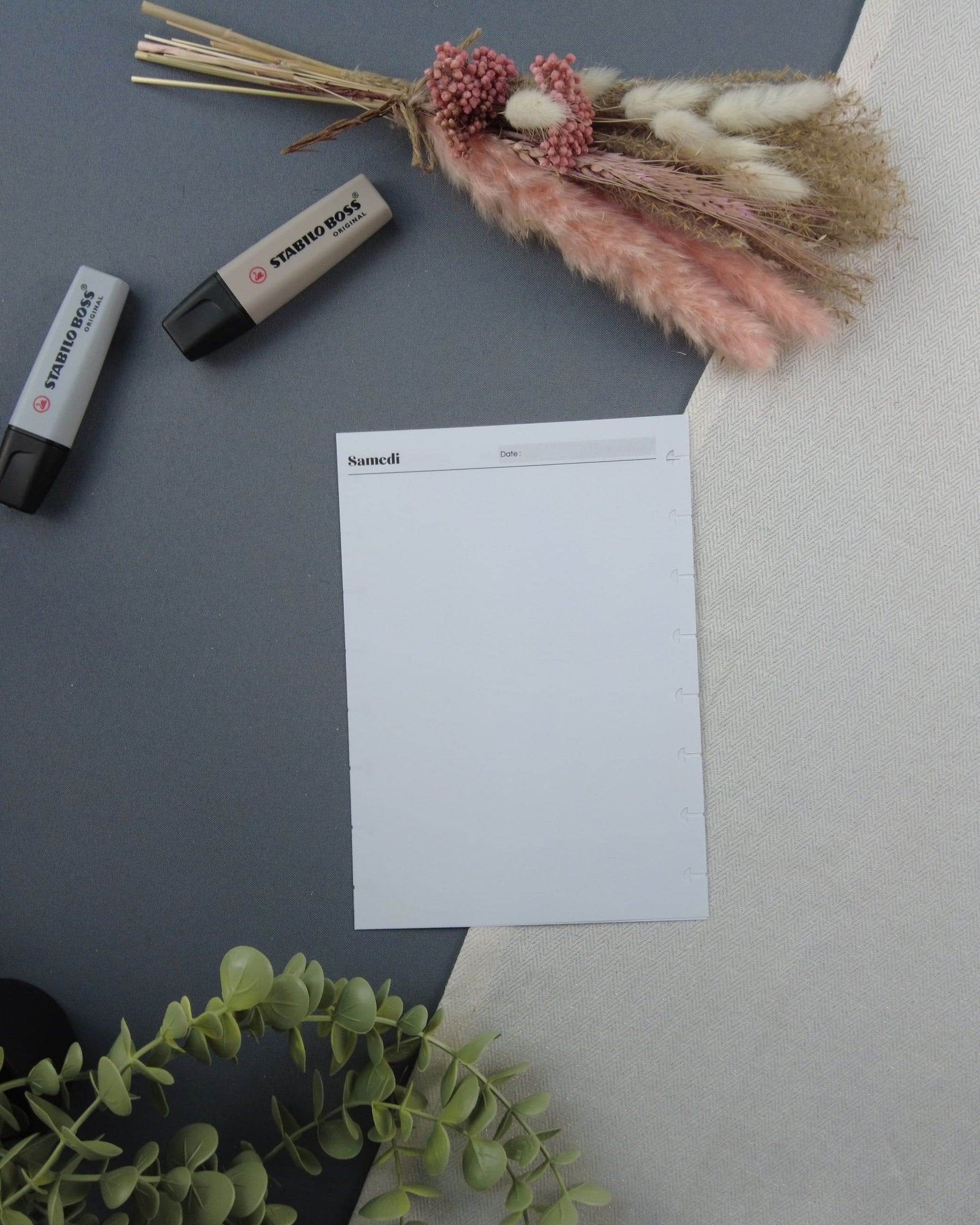 journaliernneutre-agendarechargeable-agendaperpertuel-agendajournalier-lapapeteriedemarie.6