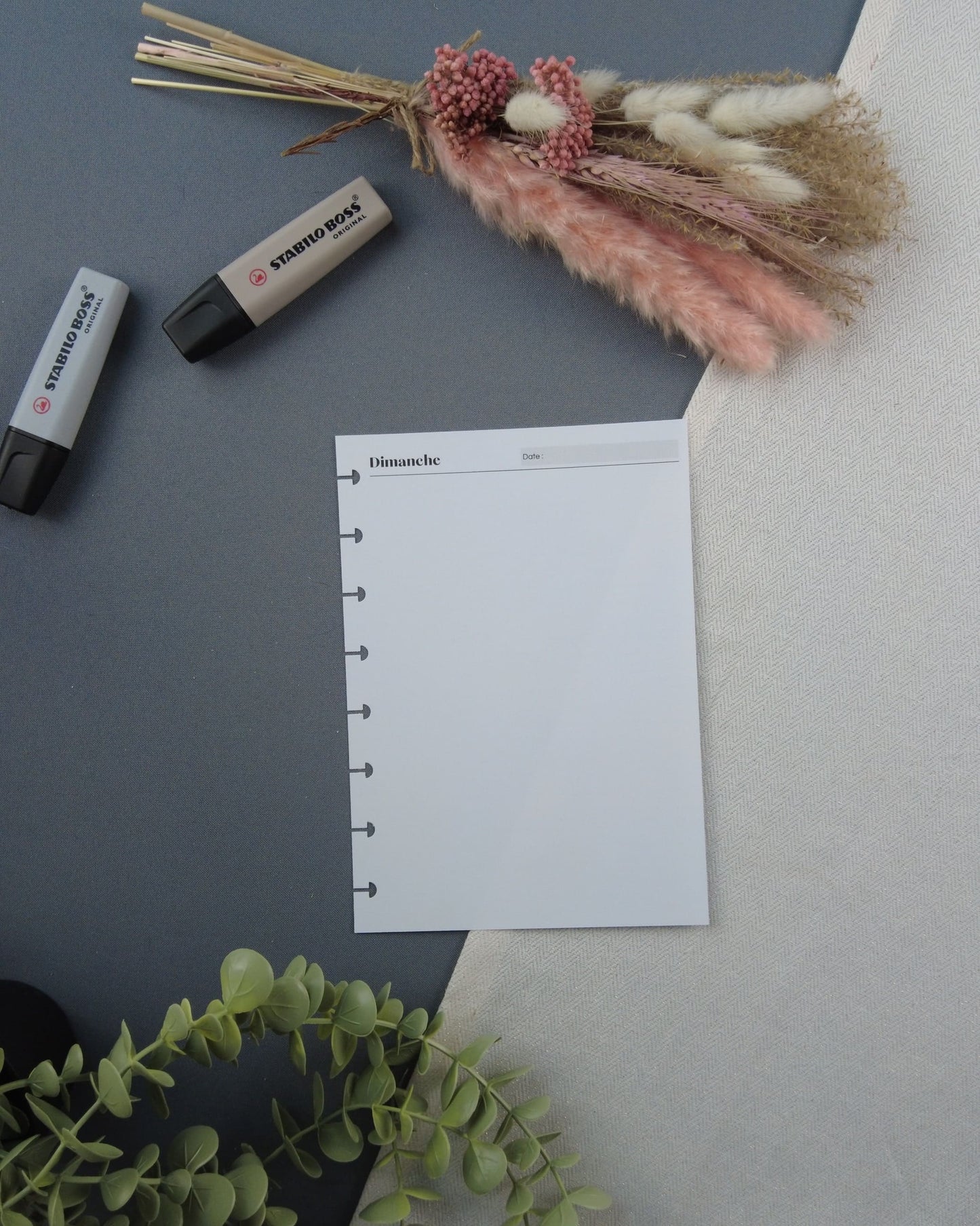 journaliernneutre-agendarechargeable-agendaperpertuel-agendajournalier-lapapeteriedemarie.7