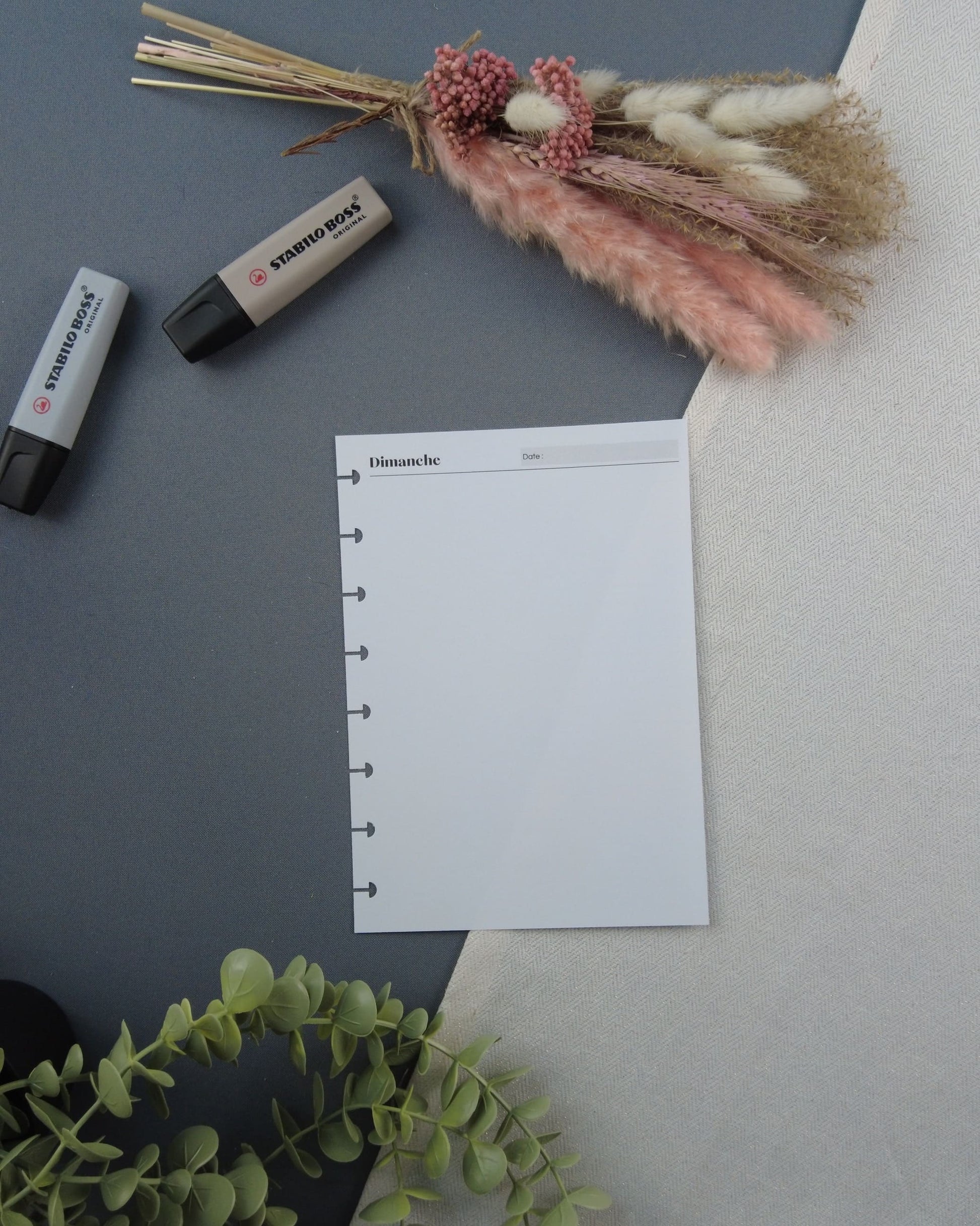 journaliernneutre-agendarechargeable-agendaperpertuel-agendajournalier-lapapeteriedemarie.7