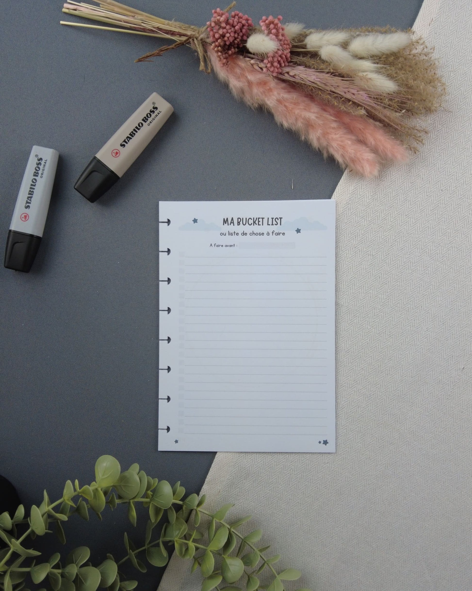 selfcare-gratitude-bucketlist-carnetrechargeable-carnetbienetre-lapapeteriedemarie