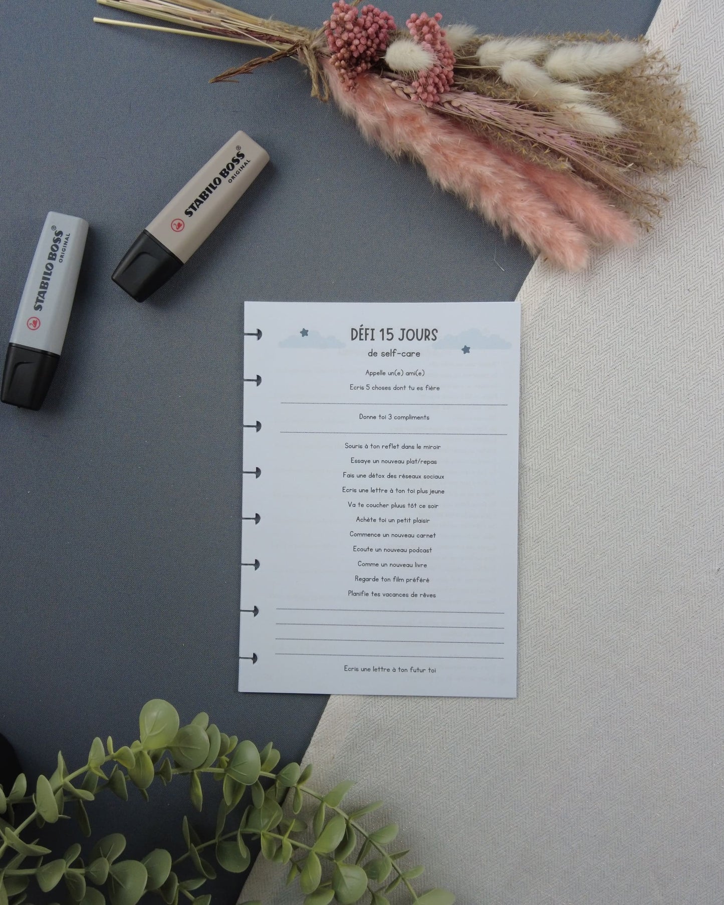 selfcare-gratitude-defisante-carnetrechargeable-carnetbienetre-lapapeteriedemarie