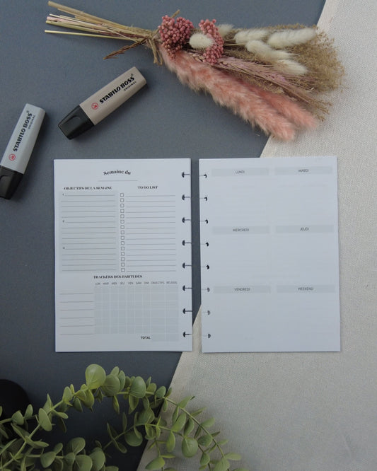 semainier2Ftracker-agendarechargeable-agendaperpertuel-agendasemainier-lapapeteriedemarie